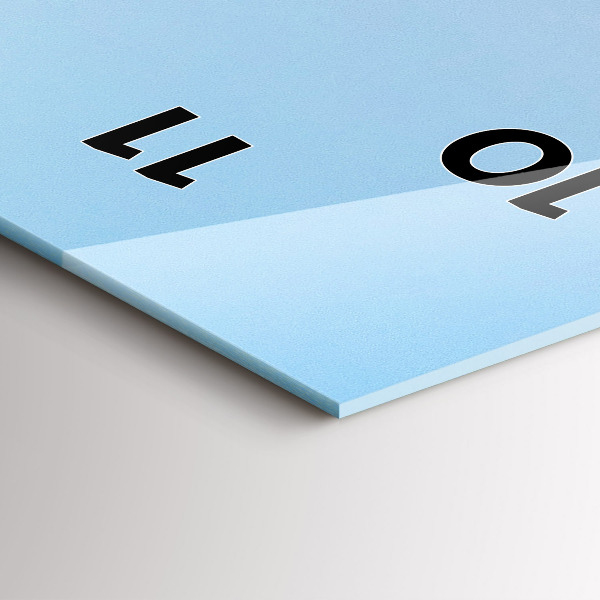 Horloge murale verticale Yacht à Tenerife