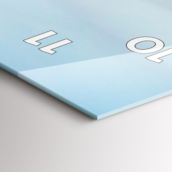 Horloge murale verticale Pont Charles à Prague