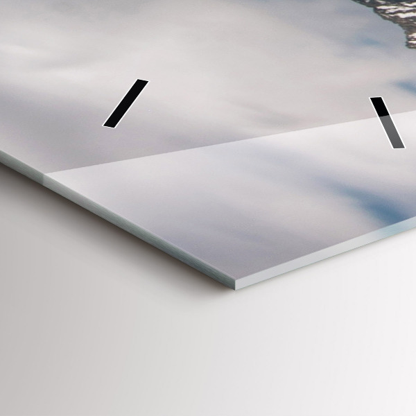 Horloge murale verticale Hautes Tatras en Slovaquie