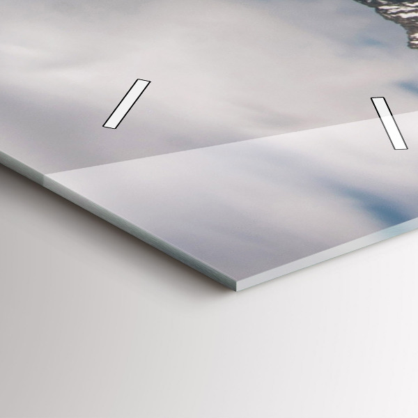 Horloge murale verticale Hautes Tatras en Slovaquie