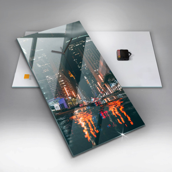 Horloge murale verticale Hilton Houston