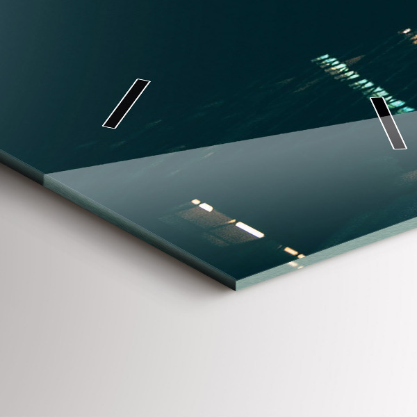 Horloge murale verticale Hilton Houston