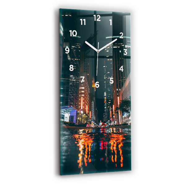 Horloge murale verticale Hilton Houston