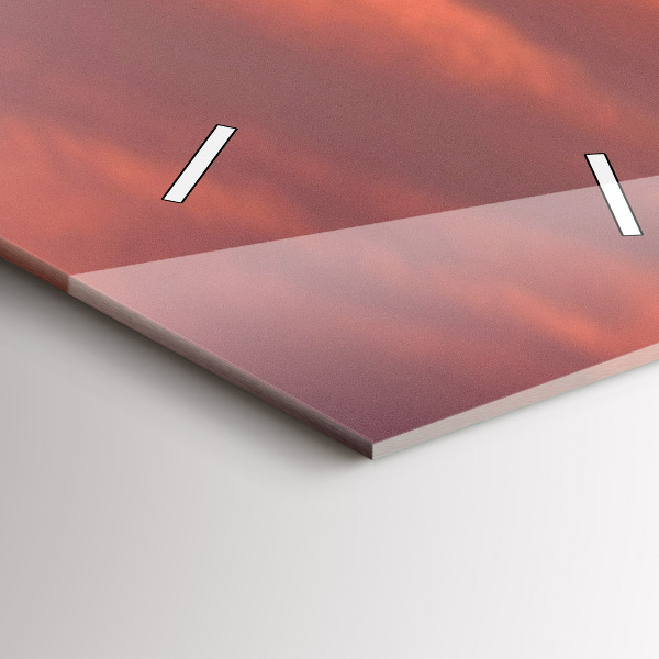 Horloge murale verticale Horizon de la ville de Philadelphie