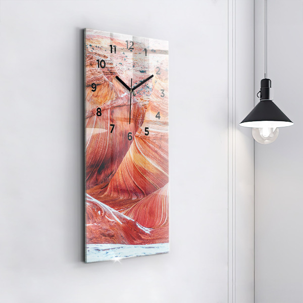 Horloge murale verticale Le pittoresque Grand Canyon