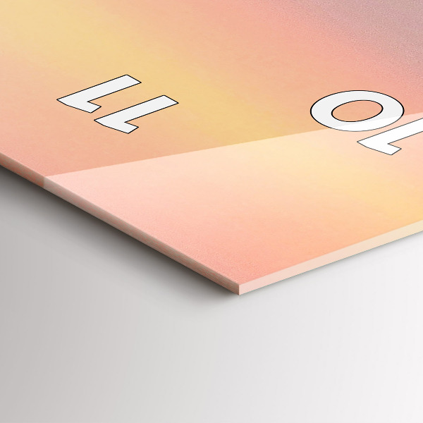 Horloge murale verticale Surfeur à Hawaï