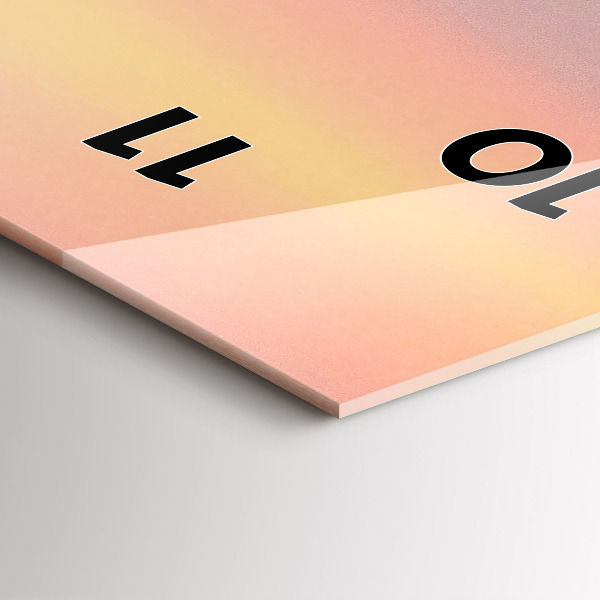 Horloge murale verticale Surfeur à Hawaï