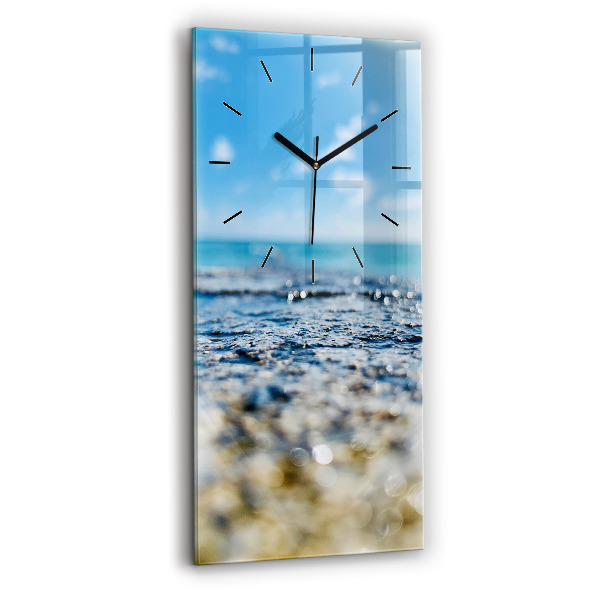 Horloge murale verticale Photographie aquatique