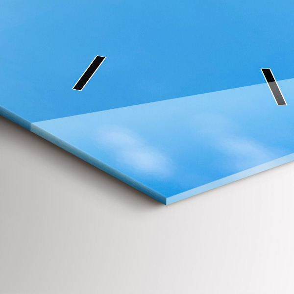 Horloge murale verticale Photographie aquatique