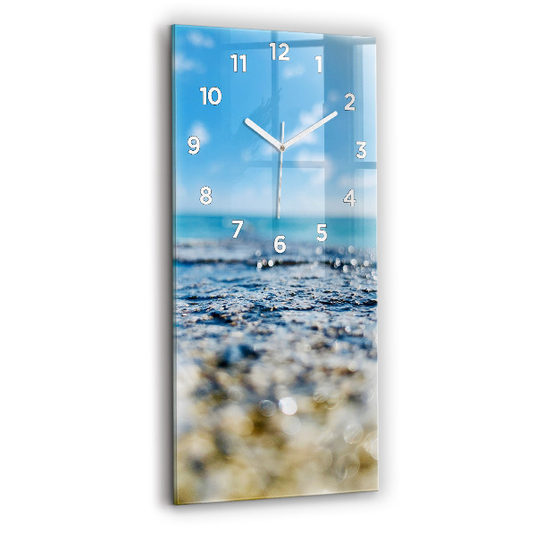 Horloge murale verticale Photographie aquatique