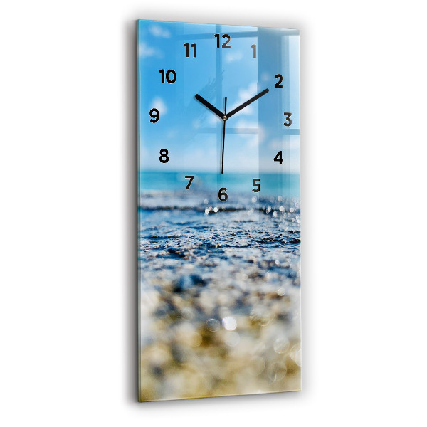 Horloge murale verticale Photographie aquatique