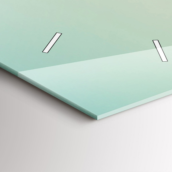 Horloge murale verticale Palmiers à Malibu