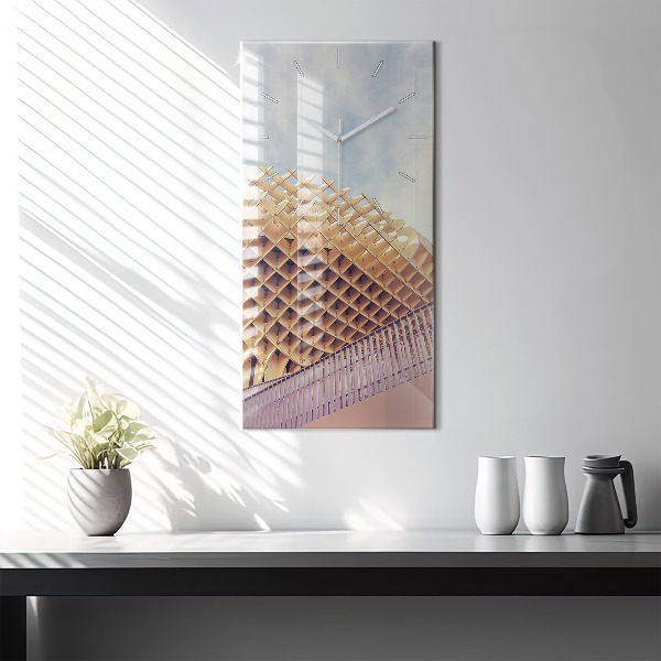 Horloge murale verticale Point de vue à Séville