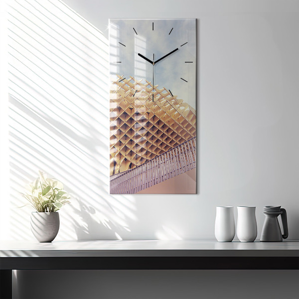 Horloge murale verticale Point de vue à Séville