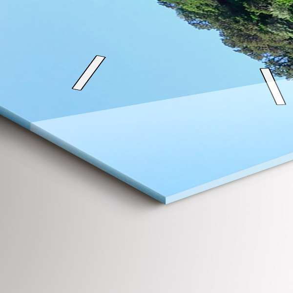 Horloge murale verticale Grotte sous-marine