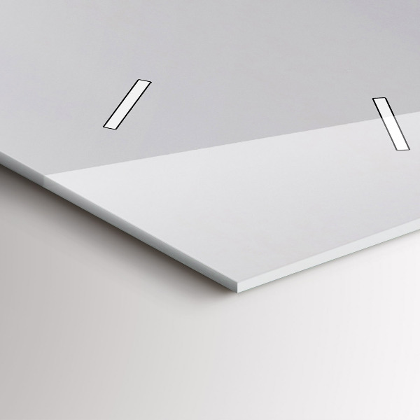 Horloge murale verticale Vue sur la mer Méditerranée