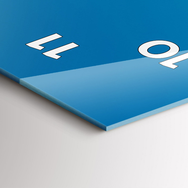 Horloge murale verticale Falaises de Dubrovnik