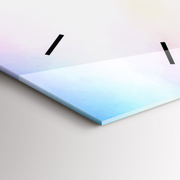 Horloge rectangulaire verticale Cascade en Islande