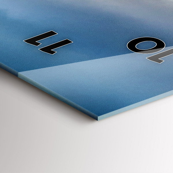 Horloge rectangulaire verticale Lac Jokulsarlon Islande