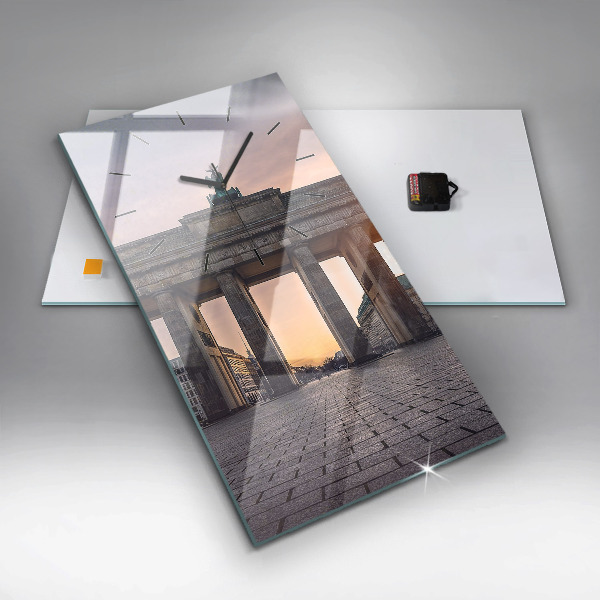 Horloge rectangulaire verticale Porte de Brandebourg