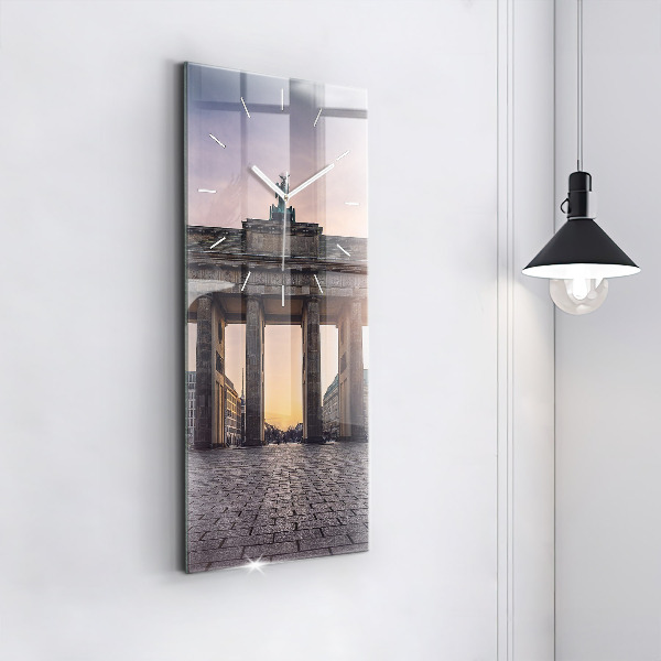 Horloge rectangulaire verticale Porte de Brandebourg