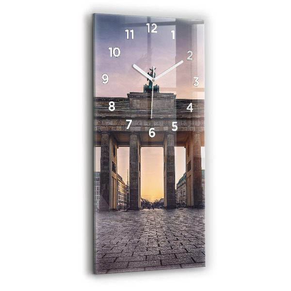 Horloge rectangulaire verticale Porte de Brandebourg