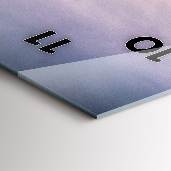 Horloge rectangulaire verticale Porte de Brandebourg