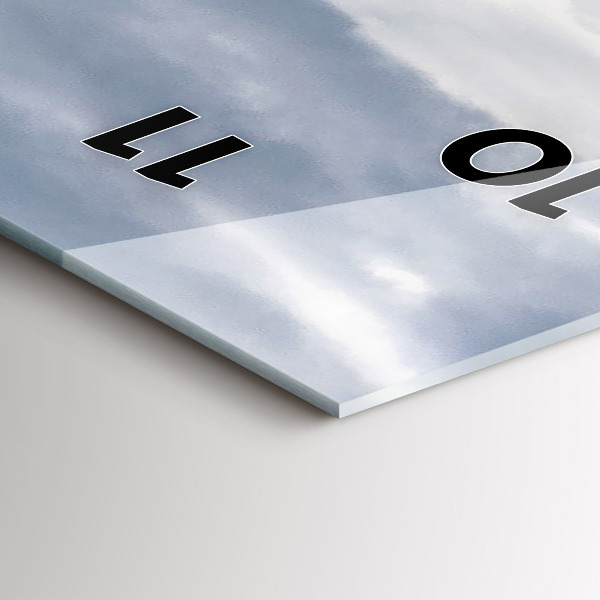 Horloge rectangulaire verticale Château de Neuschwanstein