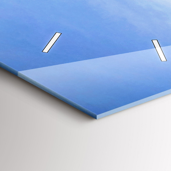 Horloge murale verticale Pic de Sokolica dans les montagnes des Piénines