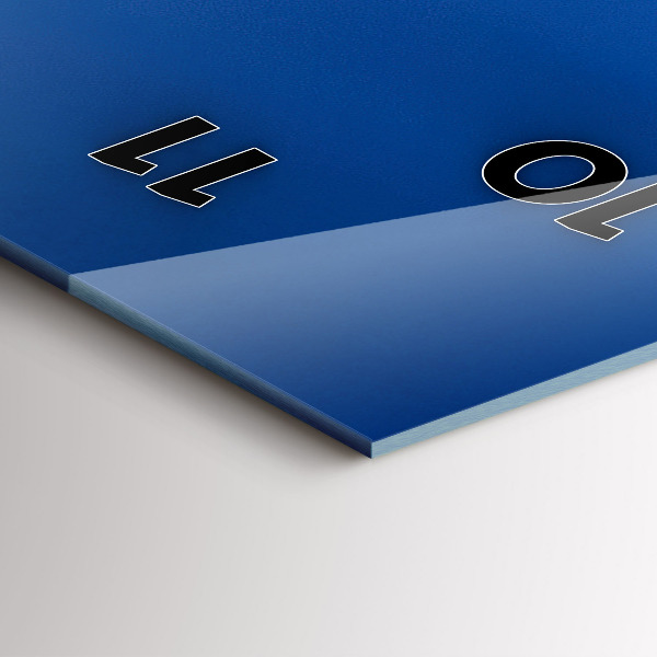 Horloge rectangulaire verticale Panorama de la ville de Plzeň