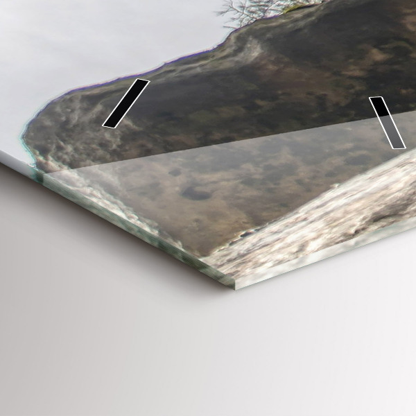 Horloge murale verticale Ville du rock en République tchèque