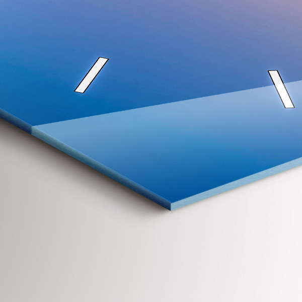 Horloge rectangulaire verticale Hôtel de ville de Hambourg