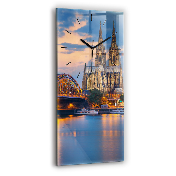 Horloge rectangulaire verticale Vue de la mairie