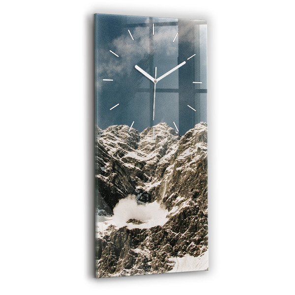 Horloge murale verticale Montagnes Watzmann
