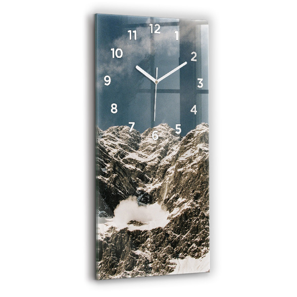 Horloge murale verticale Montagnes Watzmann