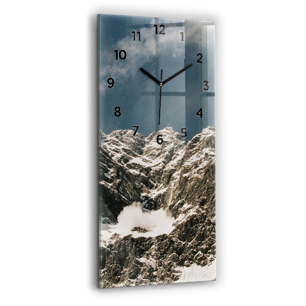 Horloge murale verticale Montagnes Watzmann