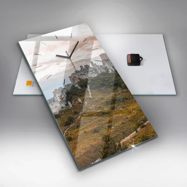 Horloge rectangulaire verticale Château de Spiš en Slovaquie