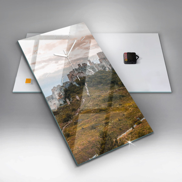 Horloge rectangulaire verticale Château de Spiš en Slovaquie