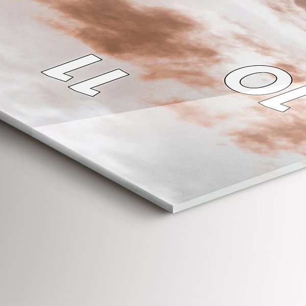 Horloge rectangulaire verticale Château de Spiš en Slovaquie