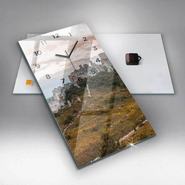 Horloge rectangulaire verticale Château de Spiš en Slovaquie