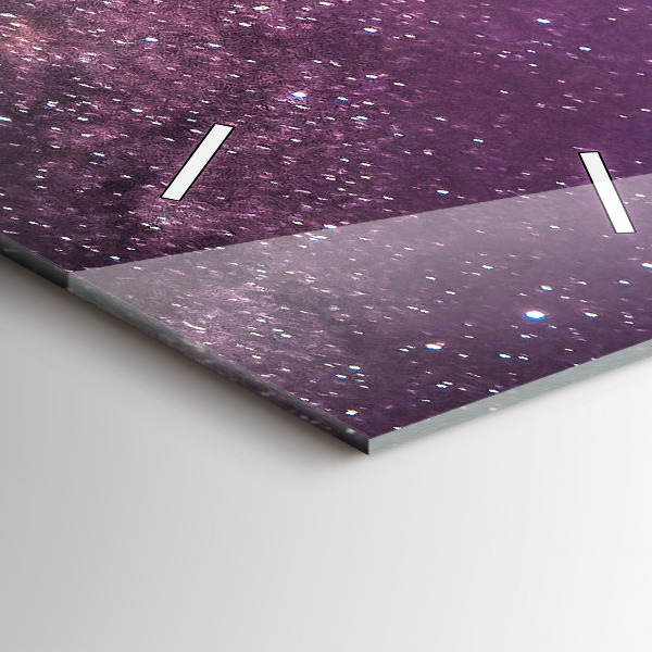 Horloge murale verticale Paysage de montagne