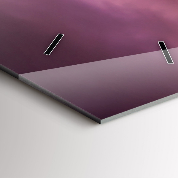 Horloge murale verticale Coucher de soleil au nord de Scottsdale