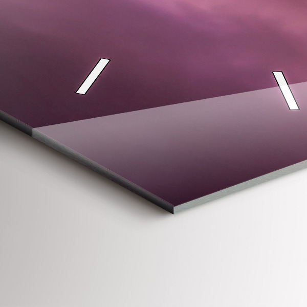 Horloge murale verticale Coucher de soleil au nord de Scottsdale