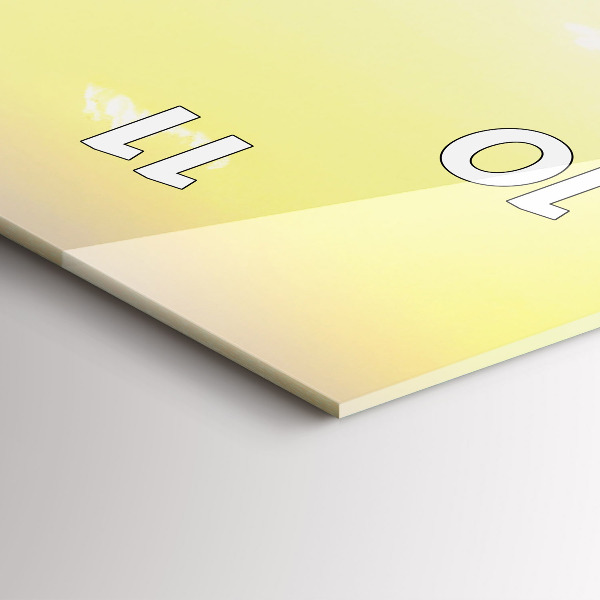 Horloge murale verticale 'Désert de l''Arizona'