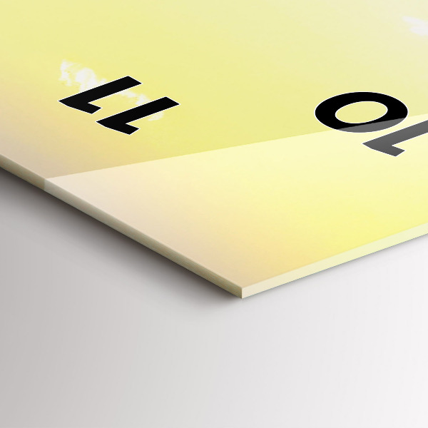 Horloge murale verticale 'Désert de l''Arizona'