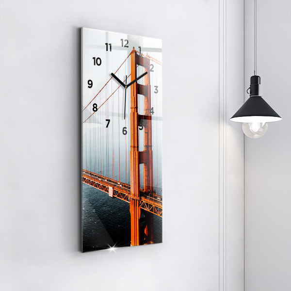 Horloge rectangulaire verticale Pont du Golden Gate