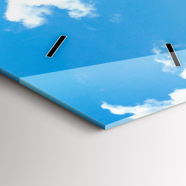 Horloge rectangulaire verticale Paysage rocheux