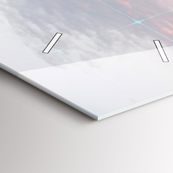 Horloge murale verticale Gratte-ciels à Philadelphie