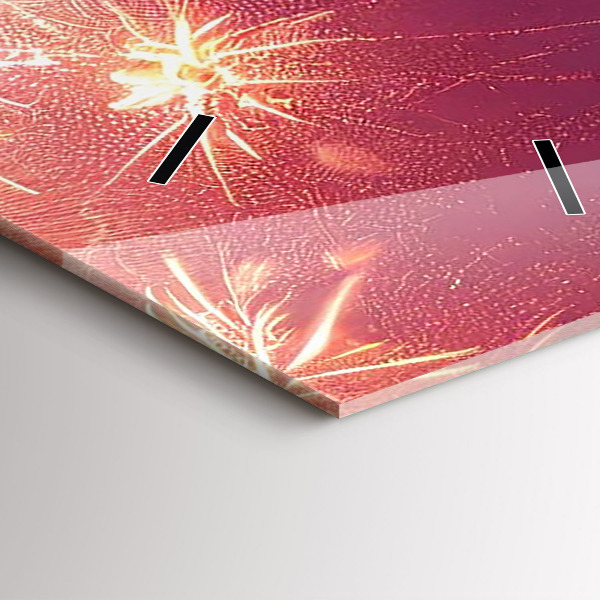 Horloge murale verticale La ville de Philadelphie la nuit