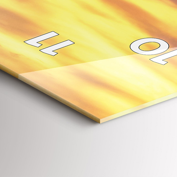 Horloge rectangulaire verticale Pont de San Francisco